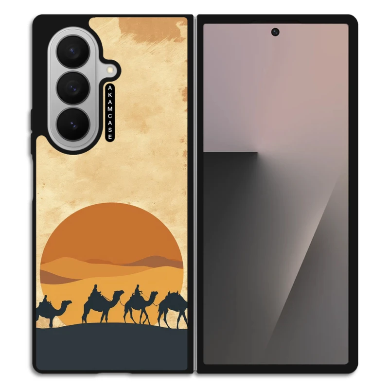 کاور آکام مدل AMC-WSGZFOLD7-DESERT-14 مناسب برای گوشی موبایل سامسونگ Galaxy Z Fold 7