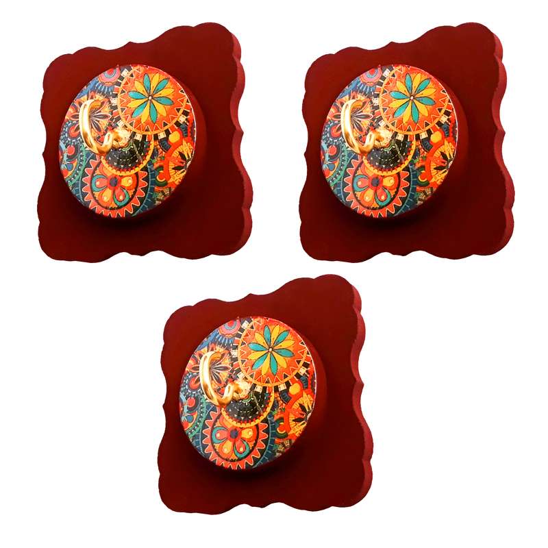 آویز حوله مدل راما کد AG25 بسته 3 عددی