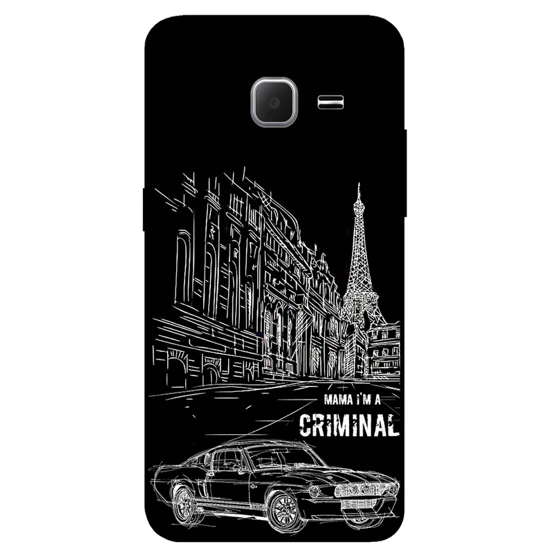 کاور مگافون طرح گنگ مدل 1890 مناسب برای گوشی موبایل سامسونگ Galaxy J1 Nxt / J1 mini 2016         