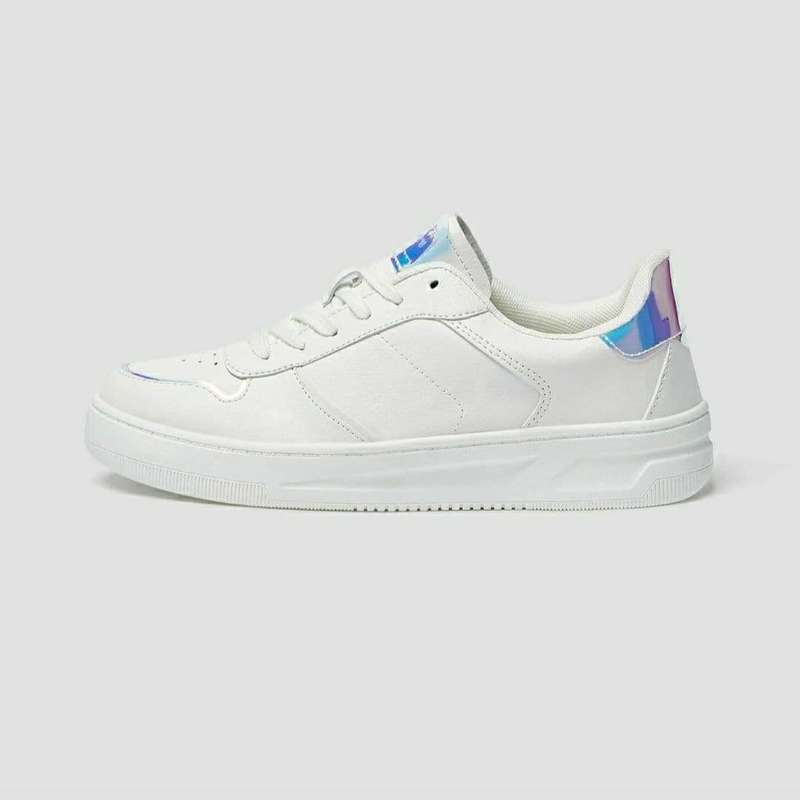 کفش روزمره زنانه پول اند بیر مدل casual iridescent detail trainers