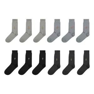 جوراب ساق بلند مردانه مدل Nano بسته 12 عددی