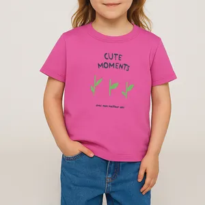 تی شرت آستین کوتاه دخترانه مون‌سا مدل کیوت