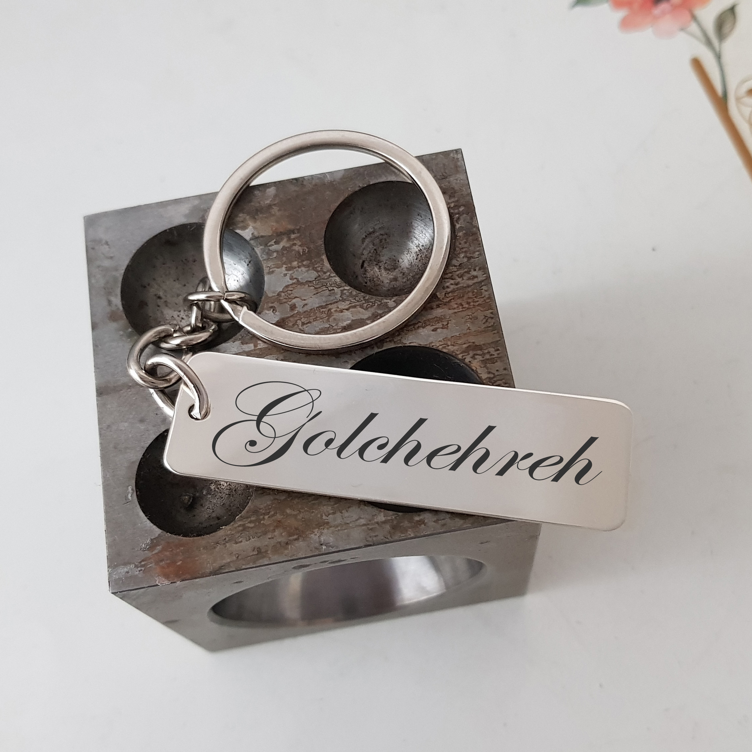 جاکلیدی ترمه ۱ مدل گل چهره کد 1190 Sam