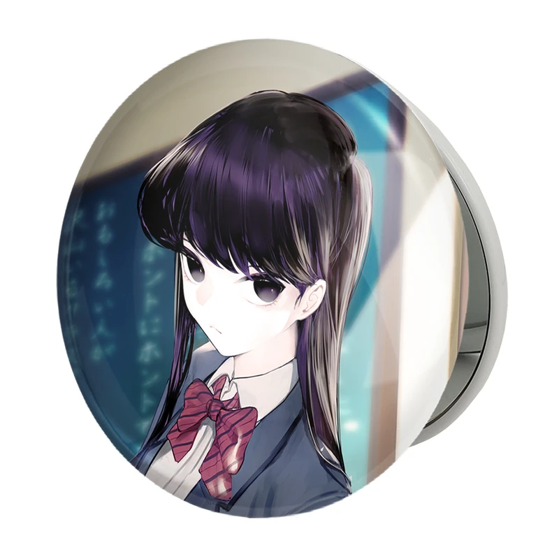 آینه جیبی خندالو طرح انیمه کومی سان مدل تاشو کد 16096 