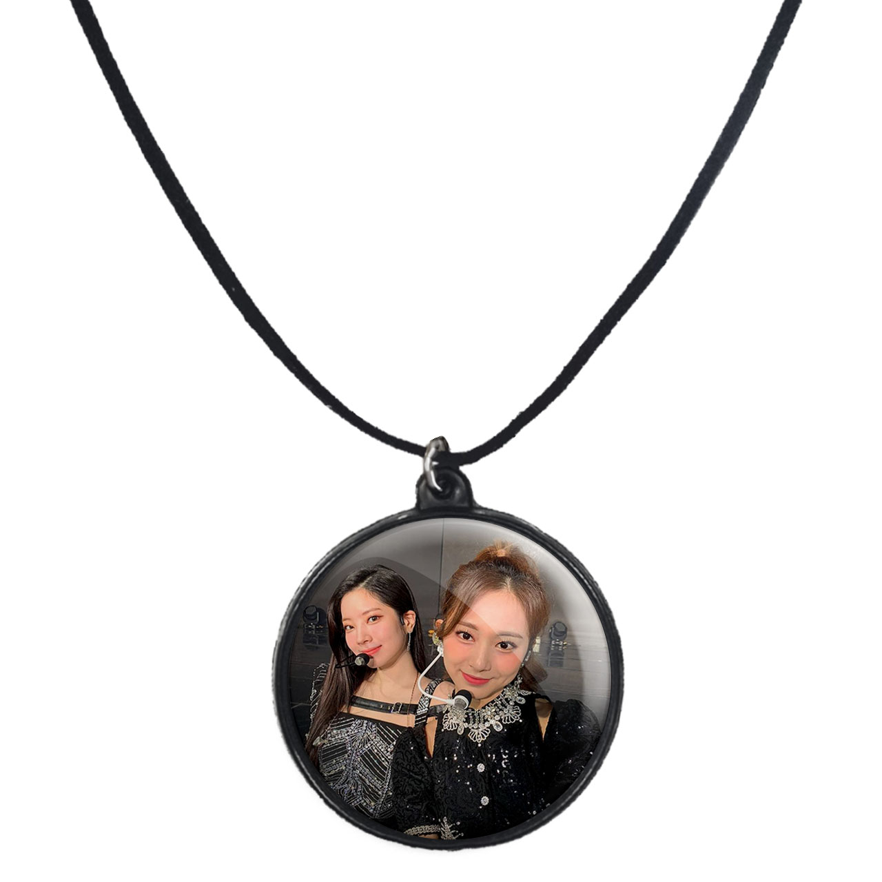 گردنبند پرمانه طرح تو ایس کد pmb.19535 مدل دو طرفه