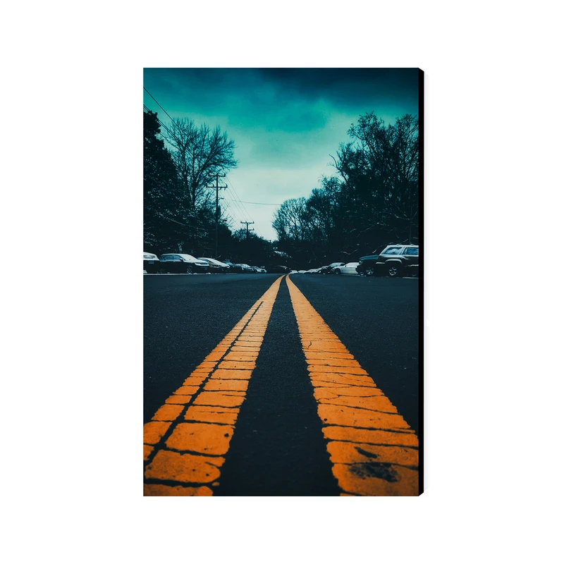 تابلو شاسی عرش مدل فانتزی منظره جاده کد As2057