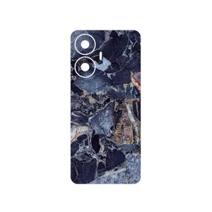 MAHOOT Broken black marble Cover Sticker for Realme C55