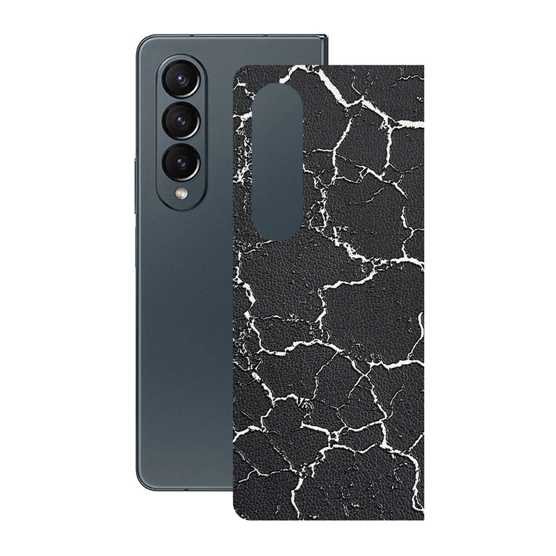 برچسب پوششی ریمکس مدل Leth طرح رعد و برق مناسب برای گوشی موبایل سامسونگ Galaxy Z Fold4