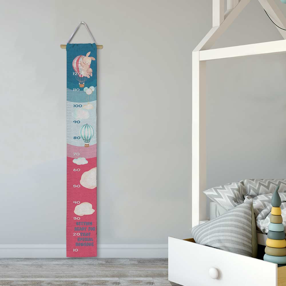 متر اندازه گیری کودک شمسه نگار مدل DTB420 طرح خرگوش