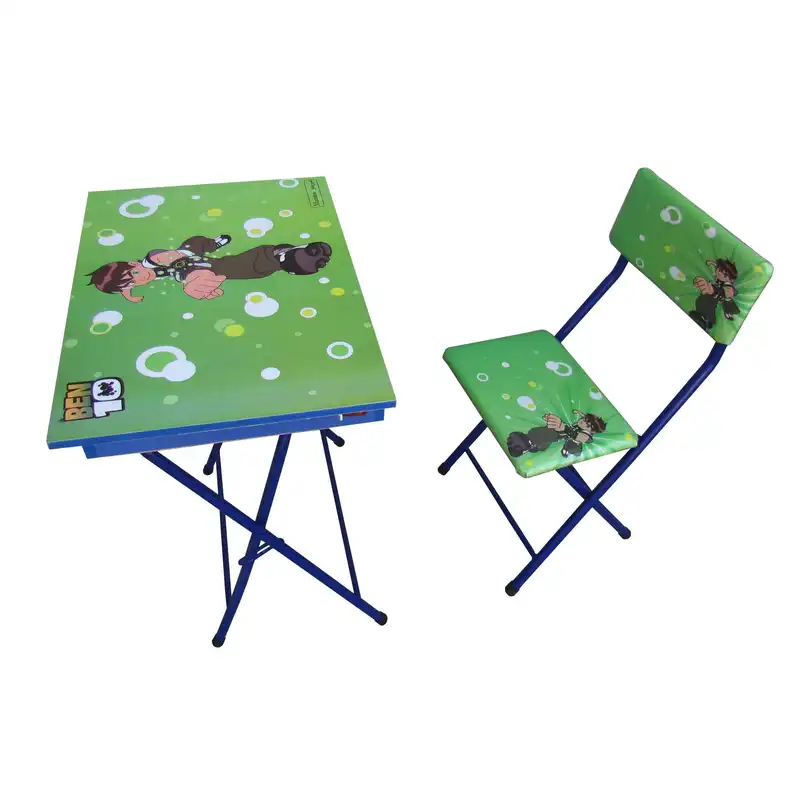 ست میز تحریر و صندلی میزیمو مدل بن تن 3 کد 53