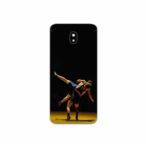 MAHOOT Wrestling Cover Sticker for Samsung Galaxy J7 Pro