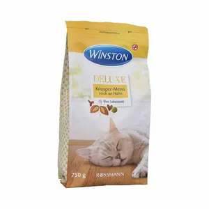 غذای خشک گربه وینستون مدل مرغ و پنیر وزن 750 گرم