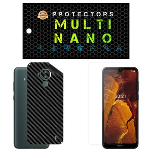 Multi Nano X-SFC Screen Protector For Nokia C30 with back skin