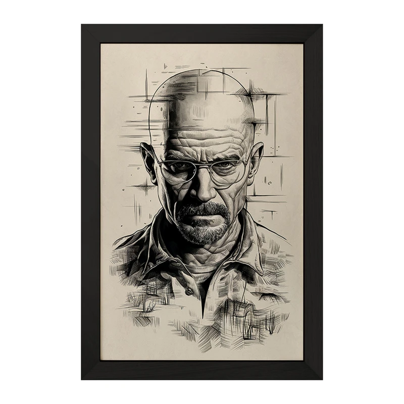 تابلو خندالو مدل بریکینگ بد (Breaking Bad) کد F1743