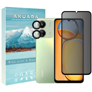 Akuara Prv-ring Screen Protector For Xiaomi Redmi 13C with lens protector