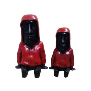 مجسمه مدل کاکا سنگی مجموعه 2 عددی