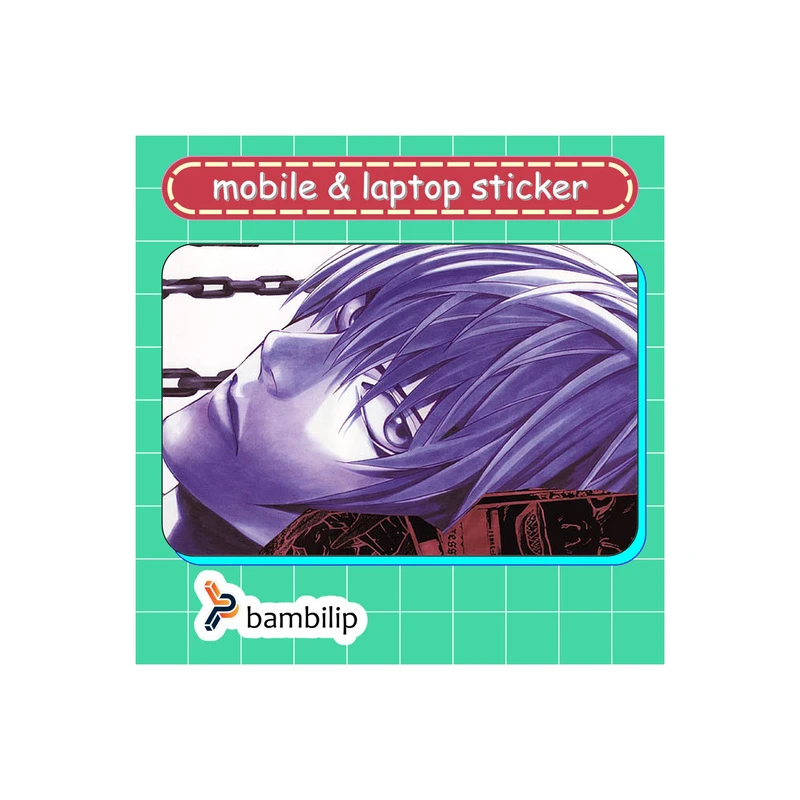 استیکر بامبیلیپ مدل کارت عابر طرح انیمه دفتر مرگ کد 0020309