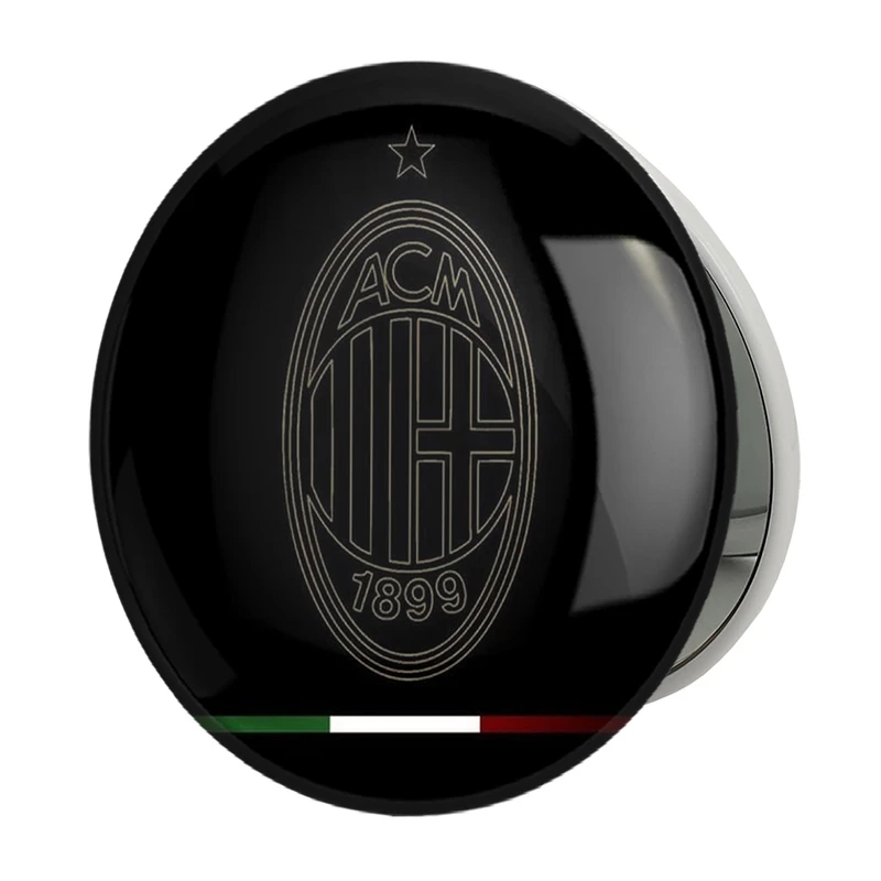 آینه جیبی خندالو طرح باشگاه آث میلان مدل تاشو کد 27230 