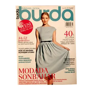 مجله burda آگوست 2012