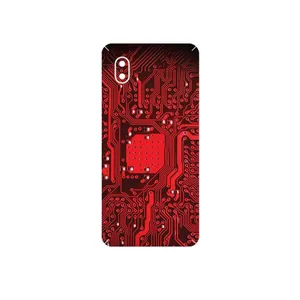 MAHOOT Red_Printed_Circuit_Board Cover Sticker for Samsung Galaxy A01 Core