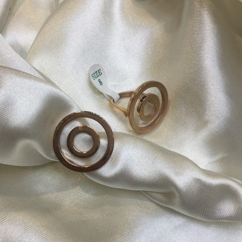 انگشتر دخترانه مدل گرد 02