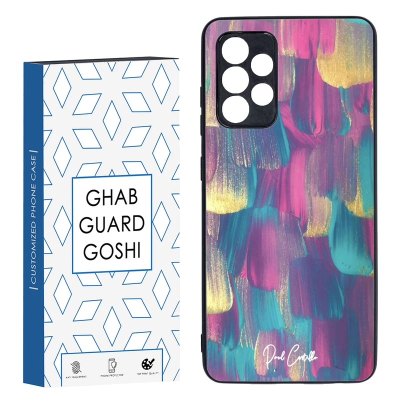 کاور قاب گارد گوشی طرح ابرنگ کد TPU-252 مناسب برای گوشی موبایل سامسونگ Galaxy A52