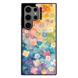 AKAM AMC-WSGS24U-FLOWERS-27 Cover For Samsung Galaxy S24 Ultra