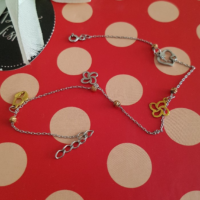 پابند نقره زنانه مدل P778