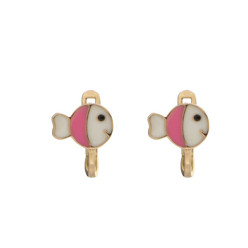 گوشواره طلا 18 عیار دخترانه میو گلد مدل E1194 گوشواره طلا 18 عیار دخترانه میو گلد مدل E1194