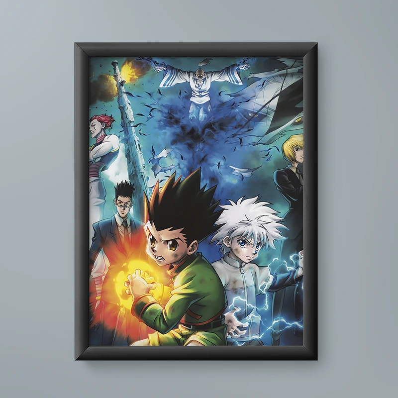 تابلو مدل انیمه هانتر ایکس هانتر Hunter × Hunter anime 07