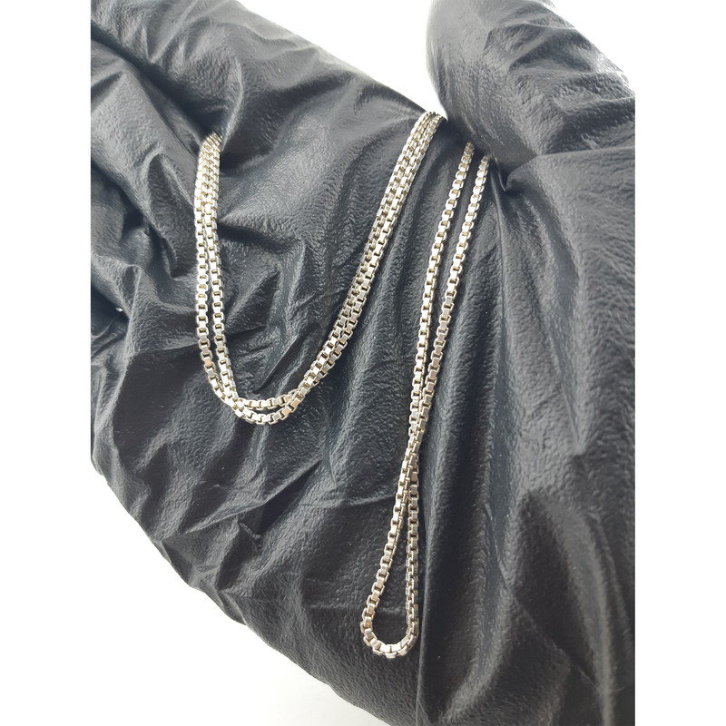 زنجیر نقره مردانه کد venizi7.27