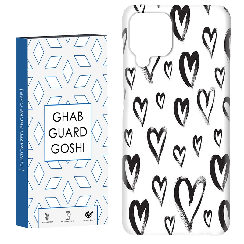 کاور قاب گارد گوشی طرح قلب کد Dimo-278 مناسب برای گوشی موبایل سامسونگ Galaxy A12 / M12