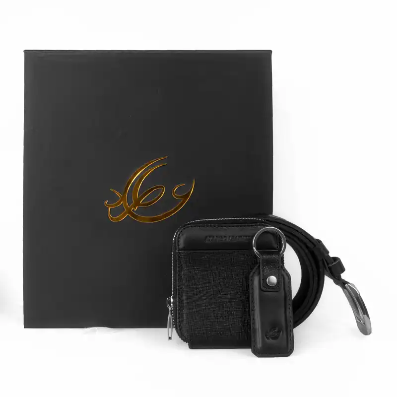 ست هدیه چرم عطارد مدل چرم طبیعی کد A70