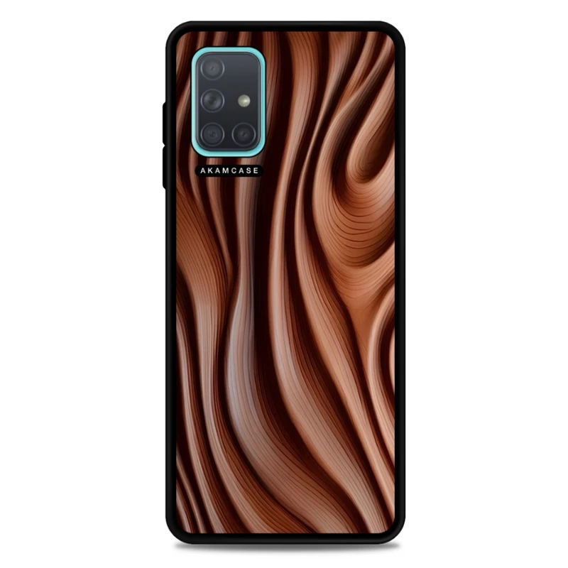 کاور آکام مدل AMC-WSGA71-WOOD-6 مناسب برای گوشی موبایل سامسونگ Galaxy A71