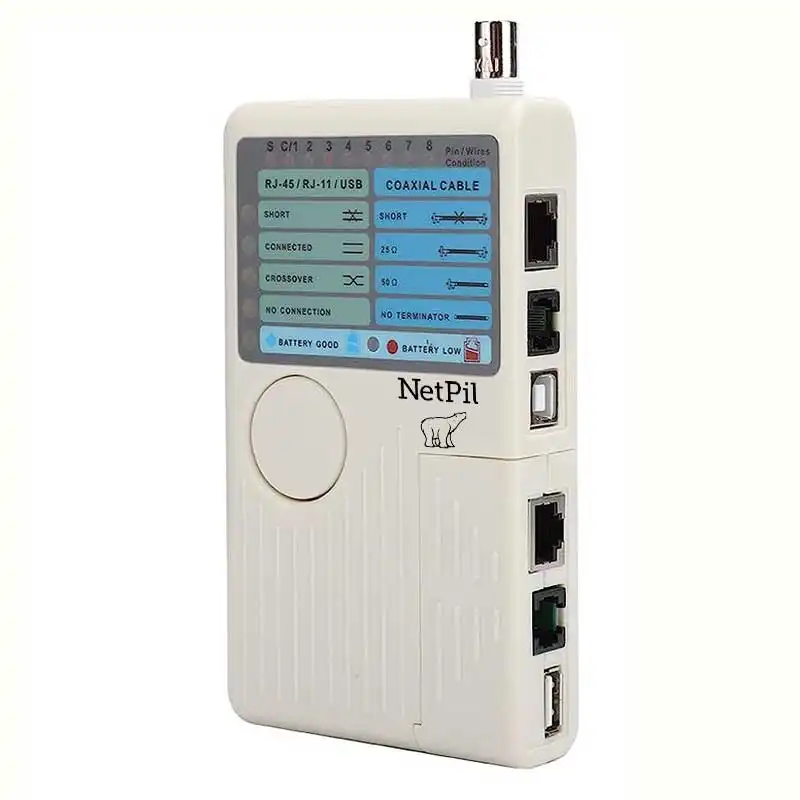 تستر کابل شبکه نت پیل مدل NP-412