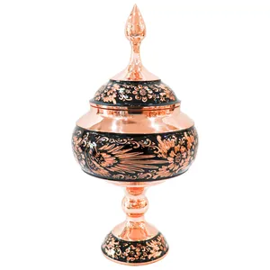 شکلات خوری مسی مدل الماس تراش نیمه کد 26p13half