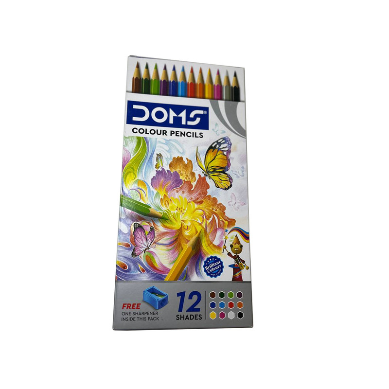 مداد رنگی 12 رنگ دامس مدل ro