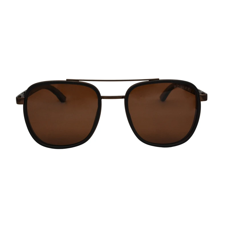 عینک آفتابی مستطیلی مردانه پلیس مدل TR80433 BR