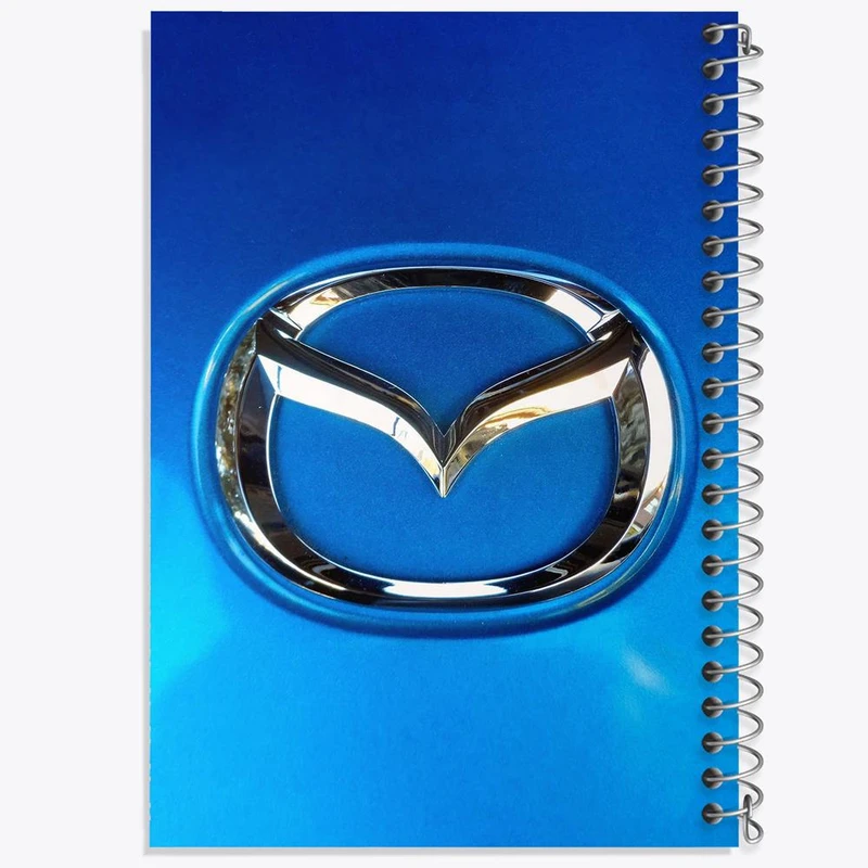 دفتر ژورنال نویسی 50 برگ خندالو مدل نقطه ای طرح مزدا mazda کد 23515