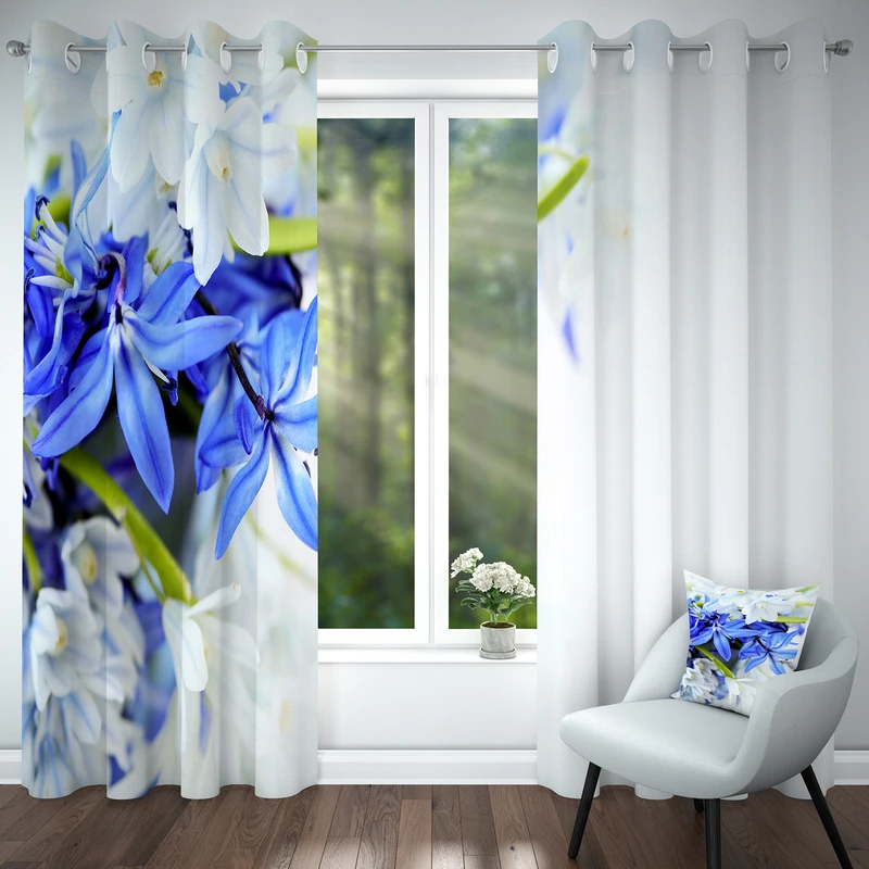 پرده مدل هازان کد 4285 سایز 140x280 سانتی متر