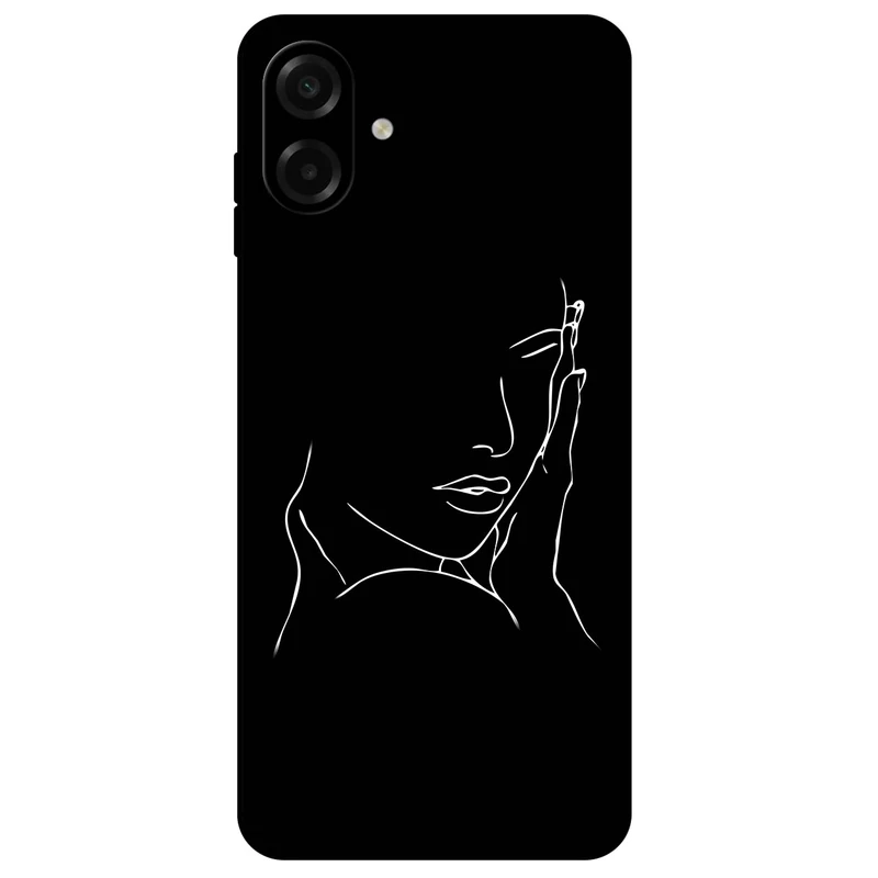 کاور مگافون طرح دخترانه مدل 8153 مناسب برای گوشی موبایل سامسونگ Galaxy A07 4G