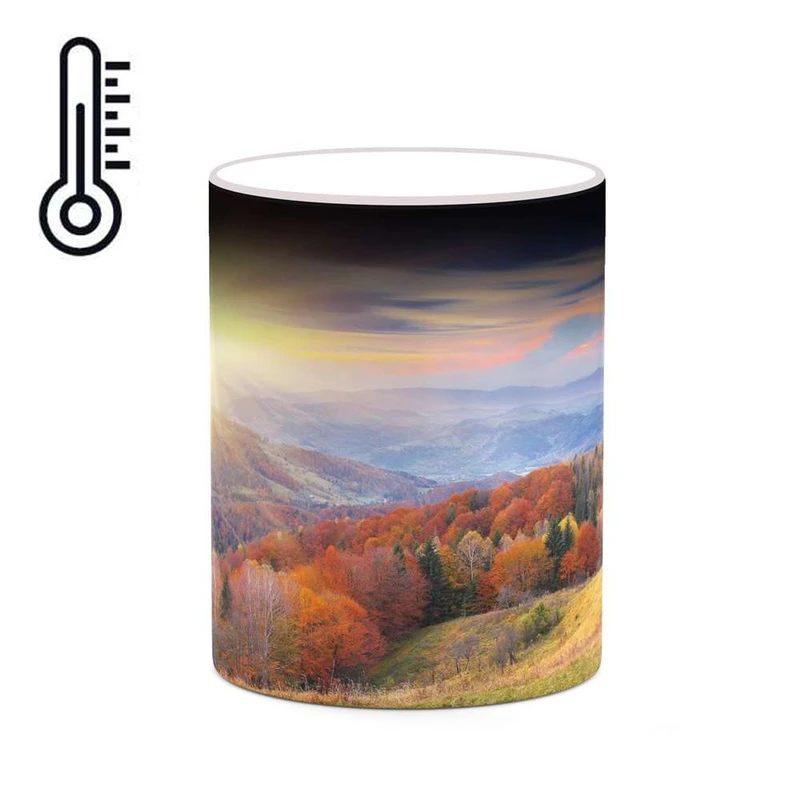 ماگ حرارتی کاکتی مدل منظره کد mgh18208