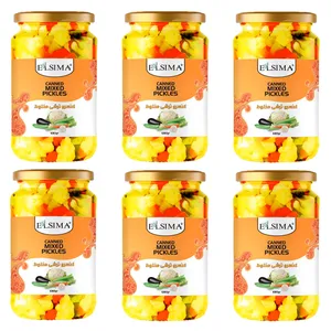 ترشی مخلوط السیما - 680 گرم بسته 6 عددی