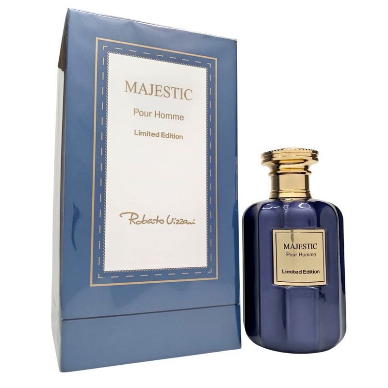 ادو پرفیوم مردانه روبرتو ویزاری مدل Majestic با رایحه گرم حجم 100 میلی لیتر