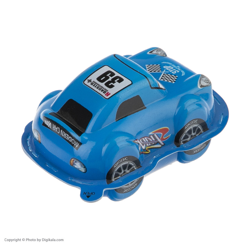 اسباب بازی شانسی قندی تویز مدل ماشین مک کویین کد 004