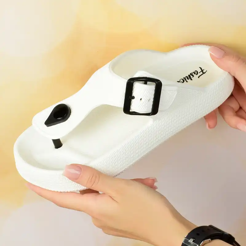 دمپایی لاانگشتی زنانه مدل دلوان سگکی WH.2997