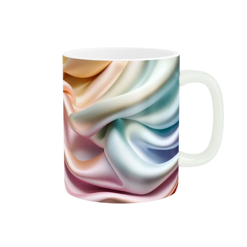 ماگ پاد آفرین طرح رنگارنگ کد 1603