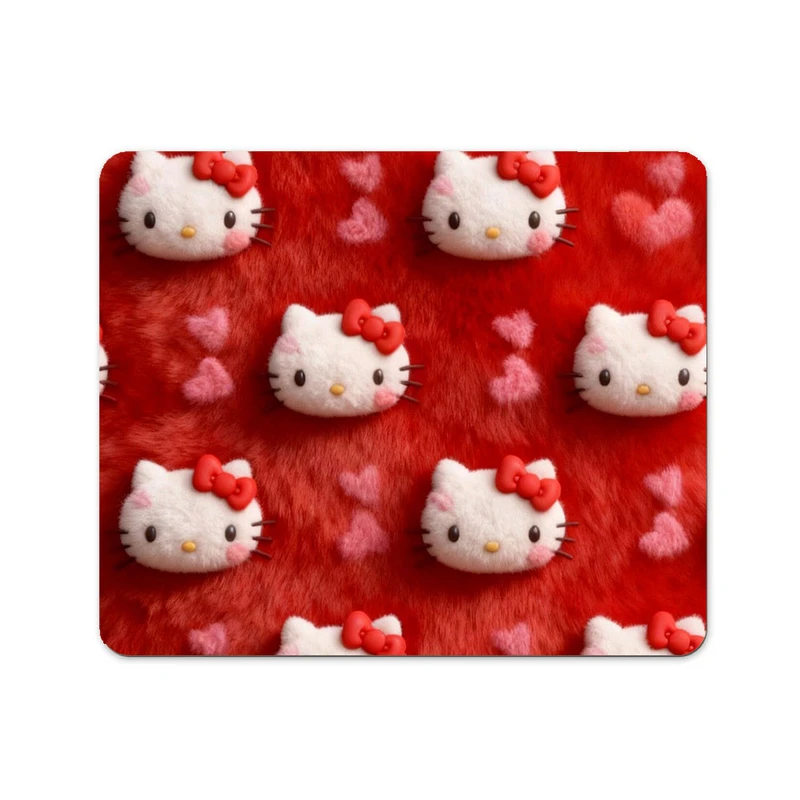 ماوس پد پاد آفرین طرح کیتی کد 186 سایز 19*24 سانتی متر