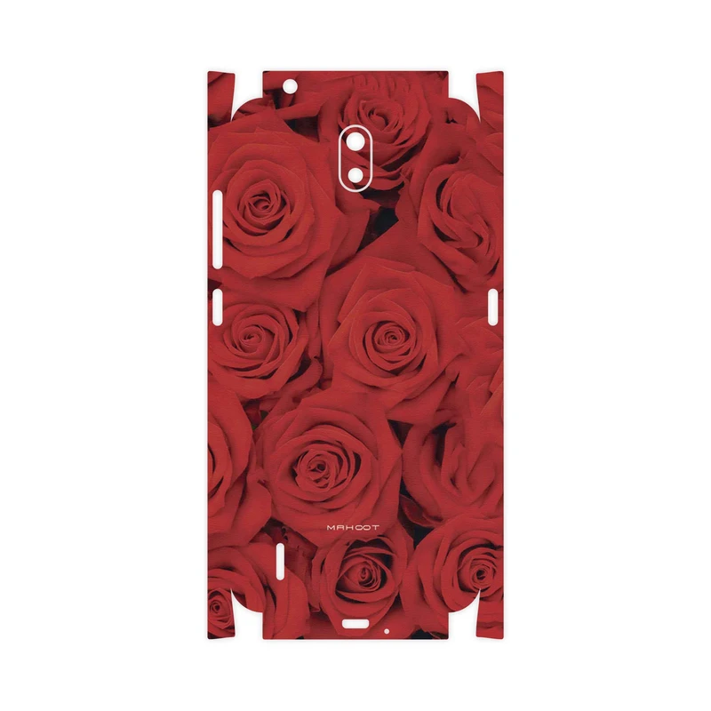 برچسب پوششی ماهوت مدل Red-Flower-FullSkin مناسب برای گوشی موبایل نوکیا C1