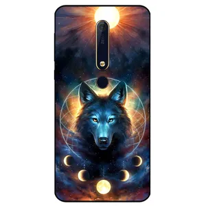 Megafone Wolf and Moon 8006 Cover For Nokia 6.1	